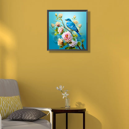 Flowers And Birds - Full Round Drill Diamond Painting 40*40CM