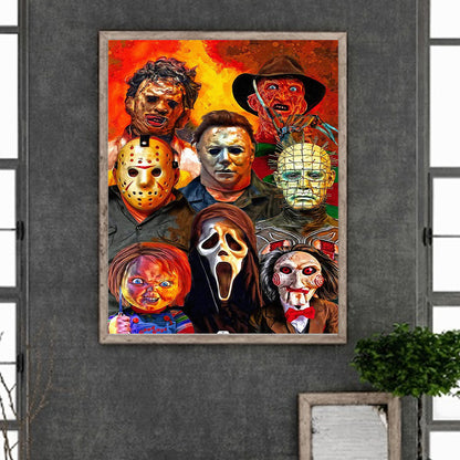 Horror Collection - Full Round Drill Diamond Painting 40*50CM