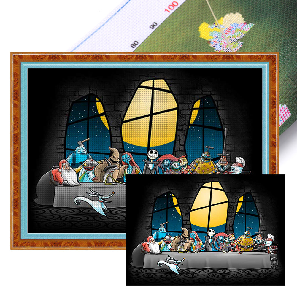 Cartoon Characters - 11CT Stamped Cross Stitch 70*55CM