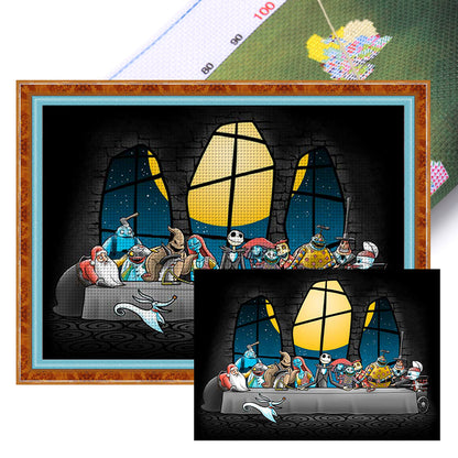 Cartoon Characters - 11CT Stamped Cross Stitch 70*55CM