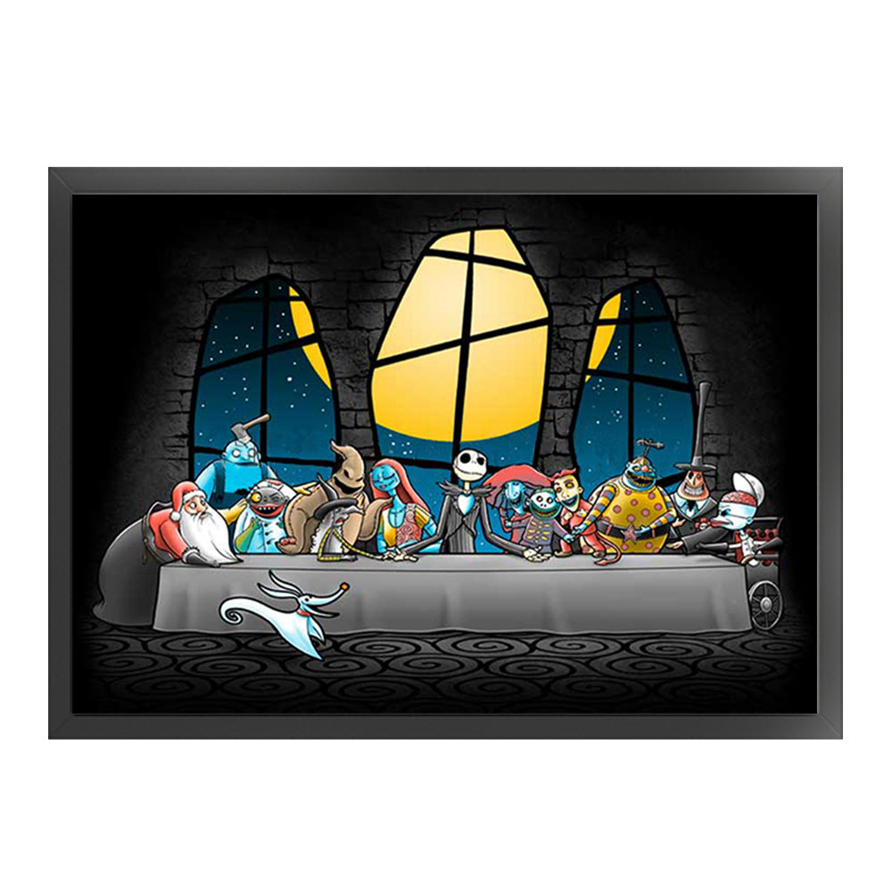 Cartoon Characters - 11CT Stamped Cross Stitch 70*55CM