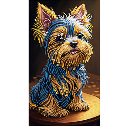 Yorkshire Terrier - Special Shaped Drill Diamond Painting 30*50CM