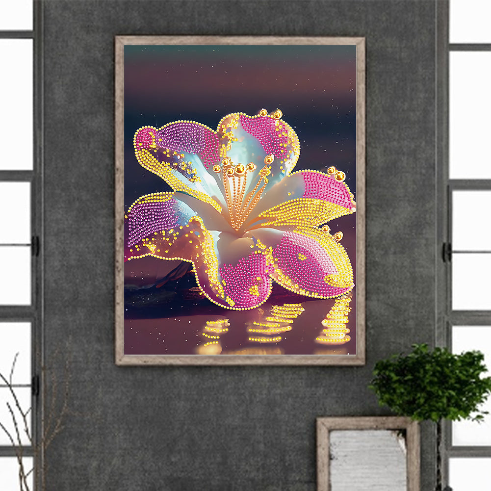 Flowers And Plants - Special Shaped Drill Diamond Painting 30*40CM