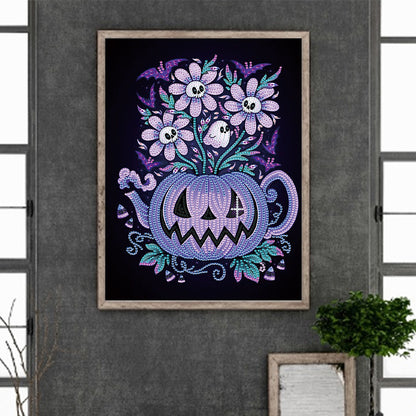 Ghost Flower Language - Special Shaped Drill Diamond Painting 30*40CM