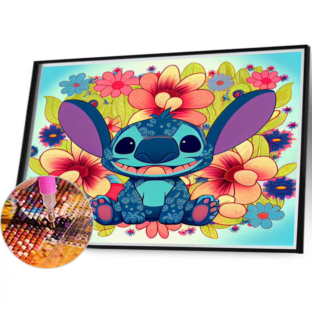 Stitch - Full Round Drill Diamond Painting 40*35CM