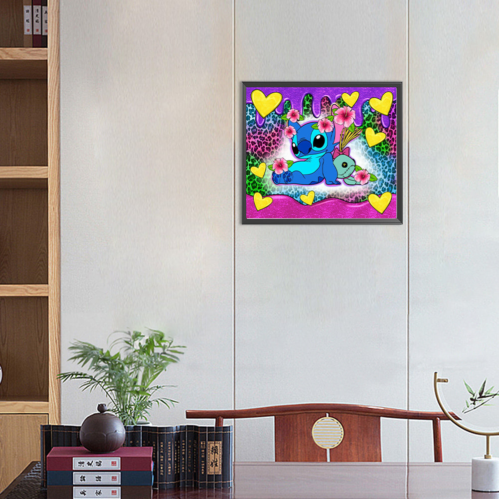 Stitch - Full Round Drill Diamond Painting 40*35CM