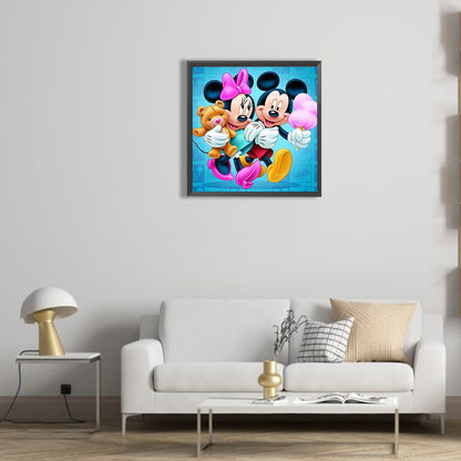 Disney Mickey Mouse - Full Round Drill Diamond Painting 30*30CM