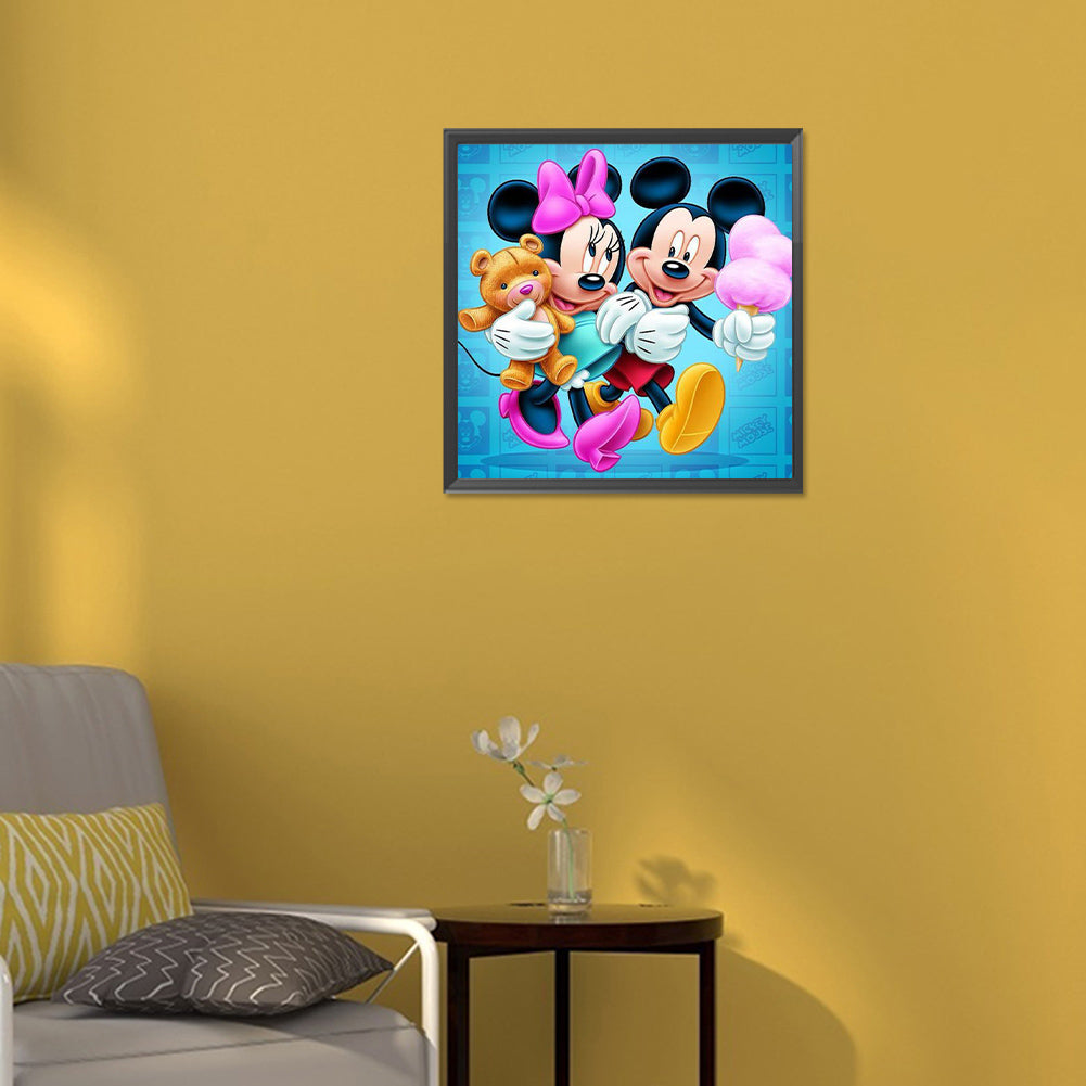 Disney Mickey Mouse - Full Round Drill Diamond Painting 30*30CM