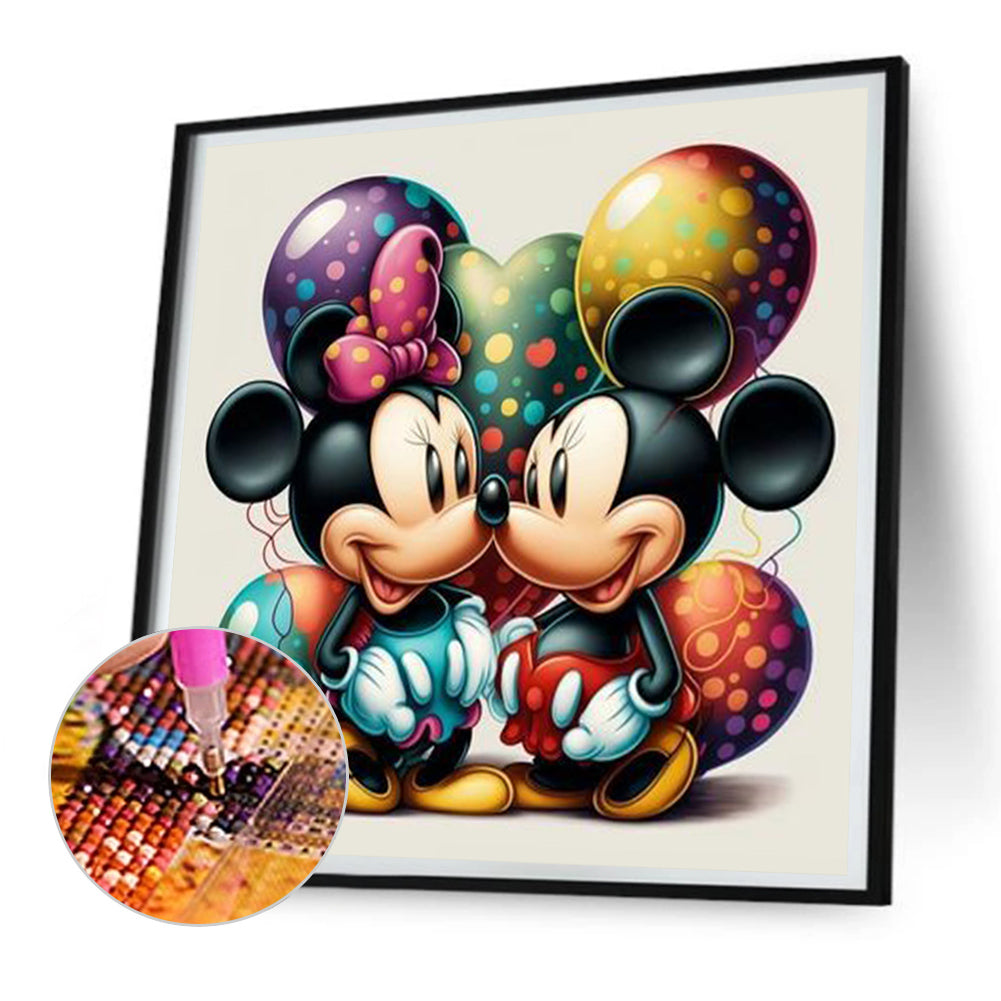 Disney Mickey Mouse - Full Round Drill Diamond Painting 30*30CM