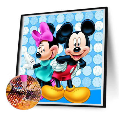 Disney Mickey Mouse - Full Round Drill Diamond Painting 30*30CM