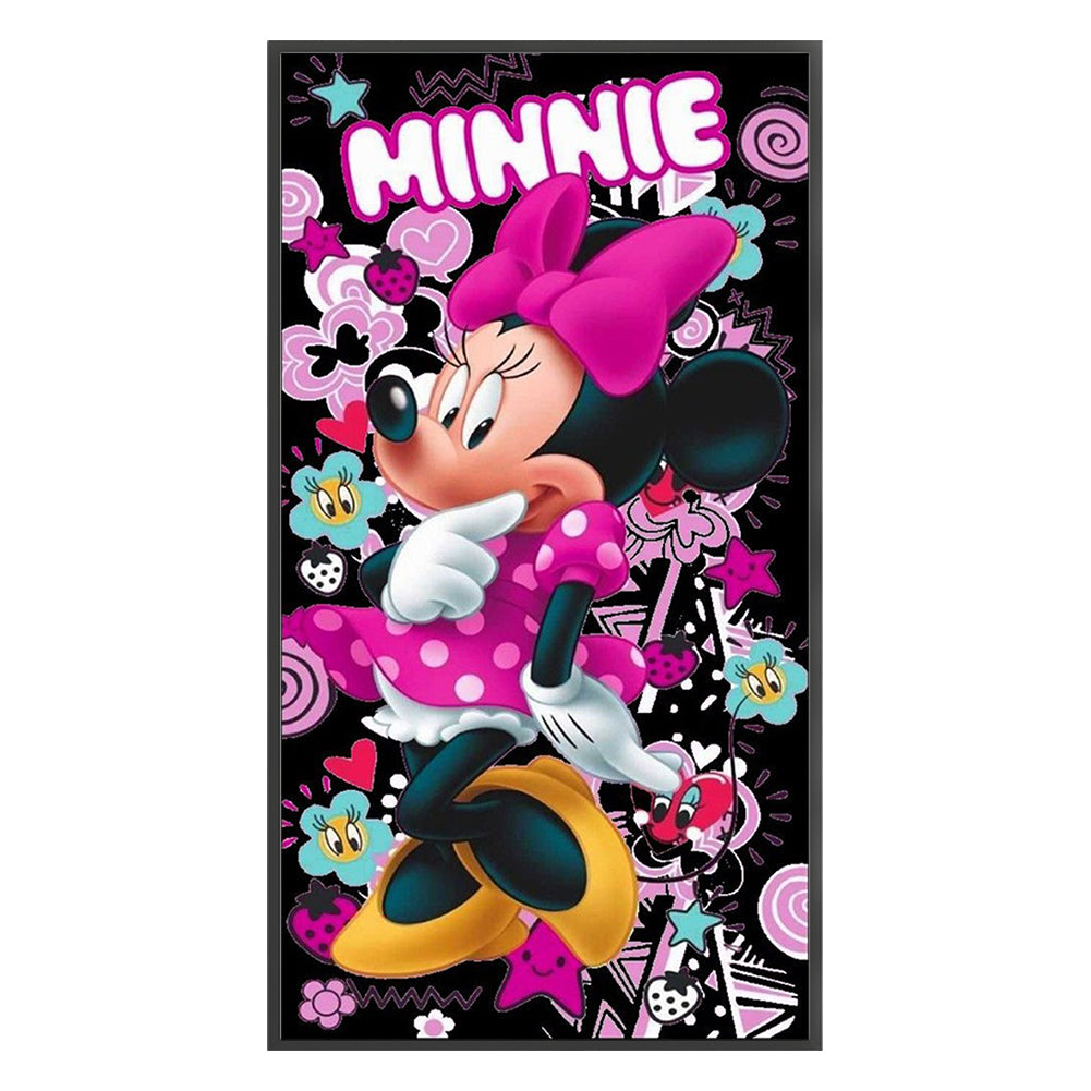 Minnie - 11CT Stamped Cross Stitch 40*75CM