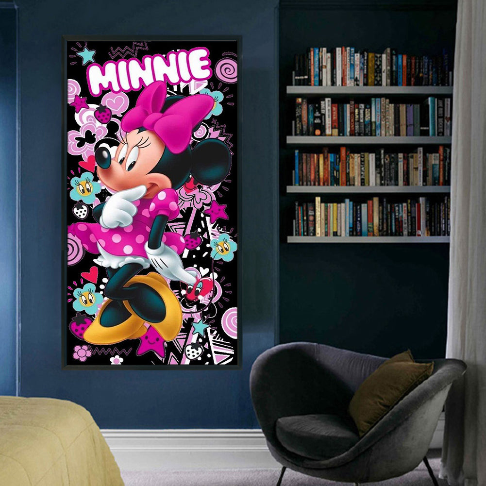 Minnie - 11CT Stamped Cross Stitch 40*75CM