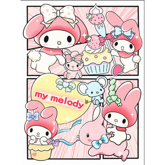 Melody - 11CT Stamped Cross Stitch 50*68CM