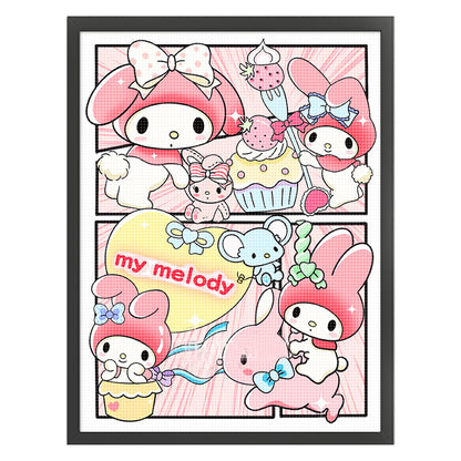 Melody - 11CT Stamped Cross Stitch 50*68CM