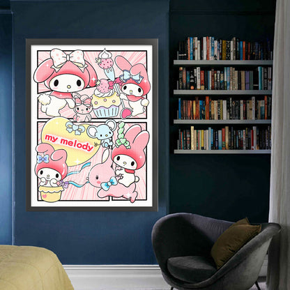 Melody - 11CT Stamped Cross Stitch 50*68CM