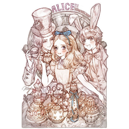 Alice In Wonderland - 11CT Stamped Cross Stitch 50*70CM