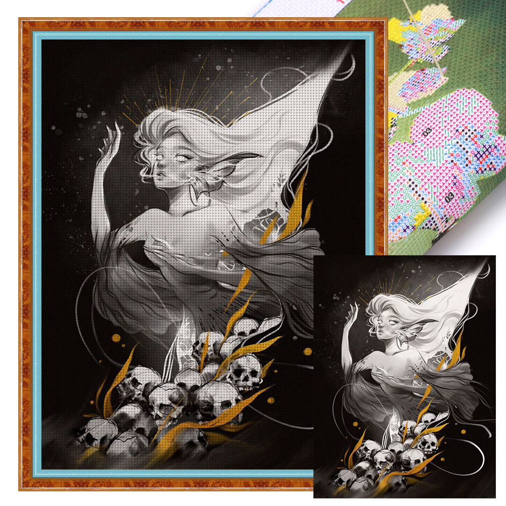 Kraken - 11CT Stamped Cross Stitch 50*65CM