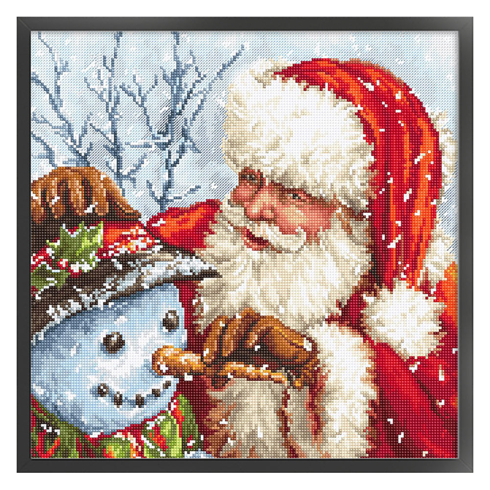 Santa Claus - 11CT Counted Cross Stitch 40*40CM