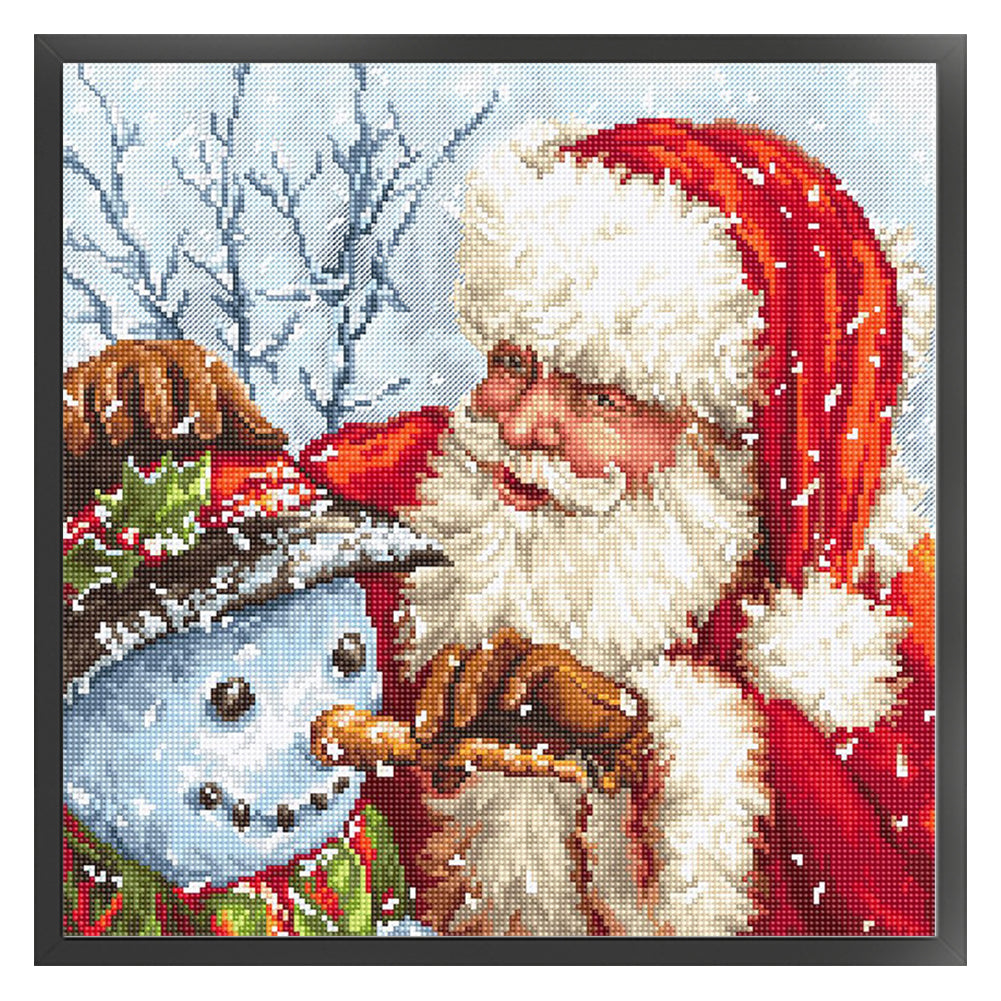 Santa Claus - 11CT Counted Cross Stitch 40*40CM