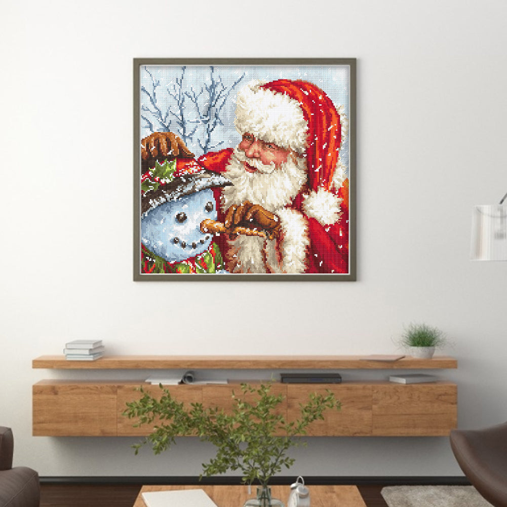 Santa Claus - 11CT Counted Cross Stitch 40*40CM