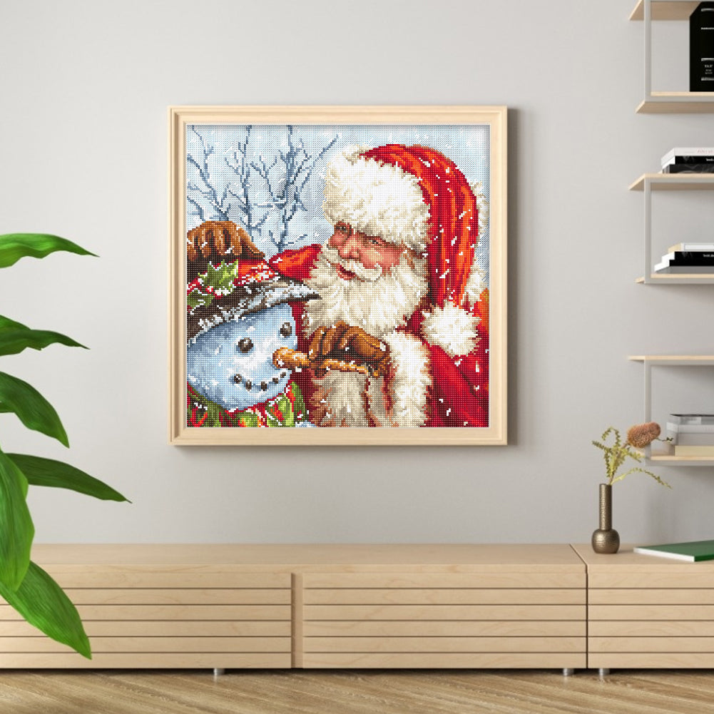 Santa Claus - 11CT Counted Cross Stitch 40*40CM