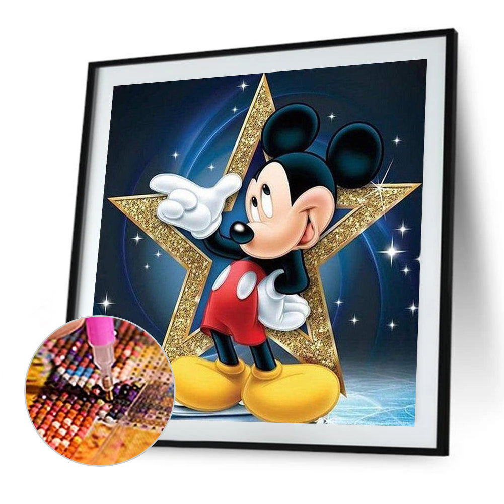 Mickey - Full Square Drill Diamond Painting 50*50CM