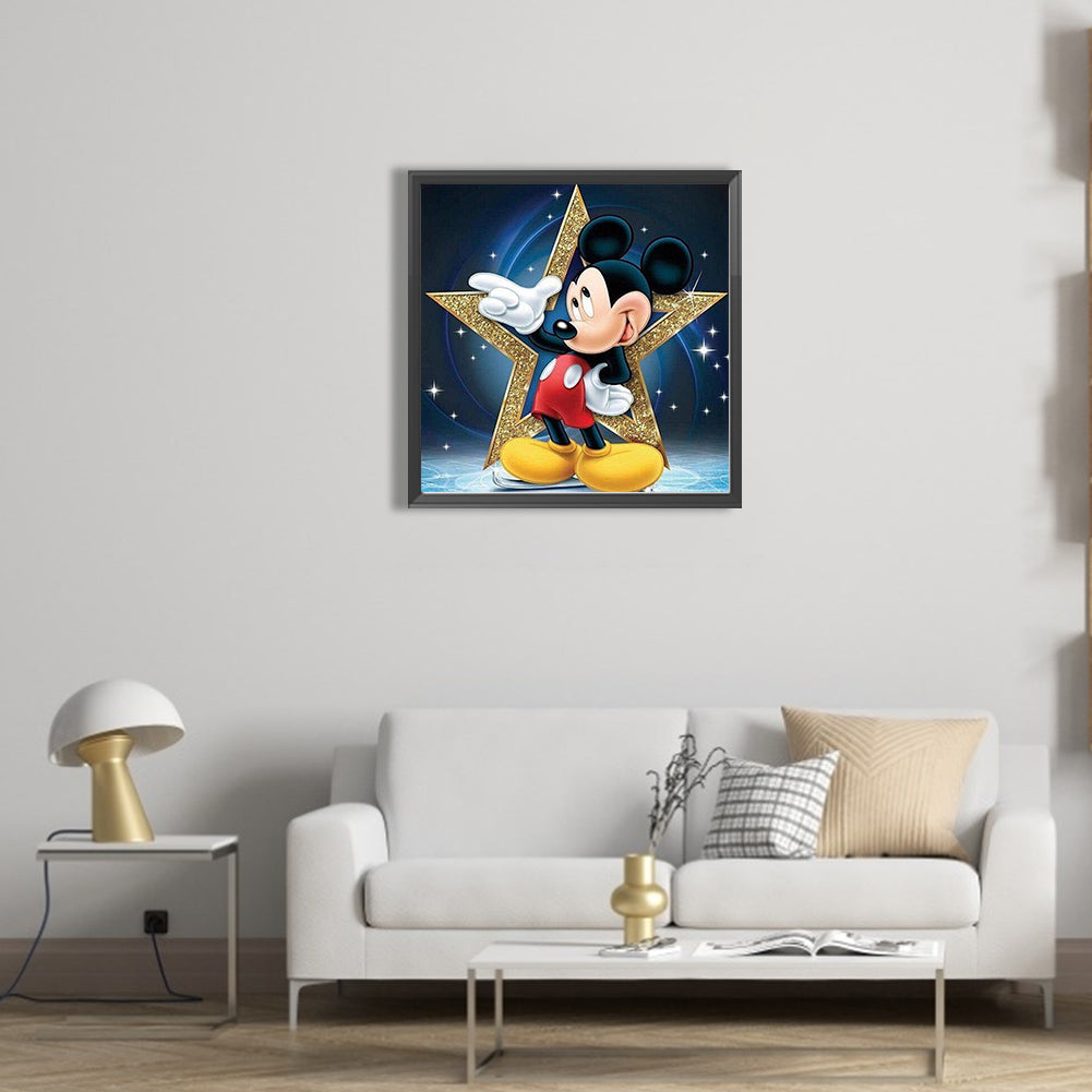 Mickey - Full Square Drill Diamond Painting 50*50CM