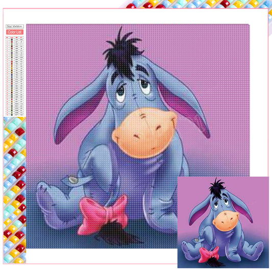 Eeyore - Full Square Drill Diamond Painting 50*50CM