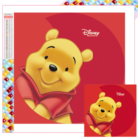 Pooh - Full Square Drill Diamond Painting 40*40CM