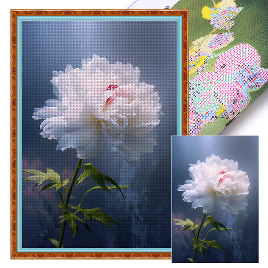 Peony - 11CT Stamped Cross Stitch 45*65CM
