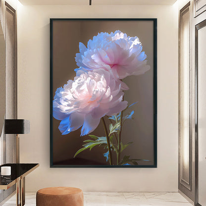 Peony - 11CT Stamped Cross Stitch 45*65CM