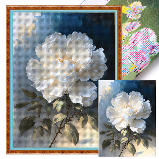 Peony - 11CT Stamped Cross Stitch 45*60CM