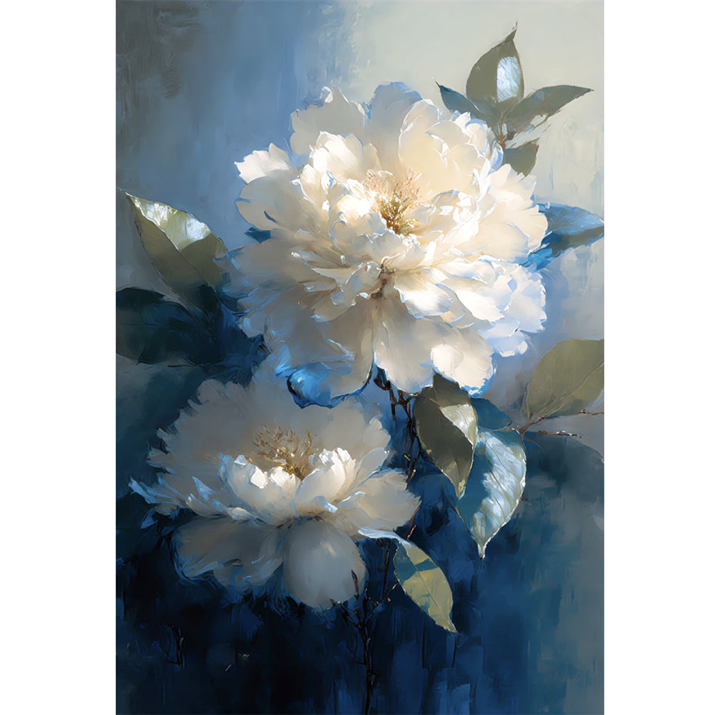 Peony - 11CT Stamped Cross Stitch 45*65CM