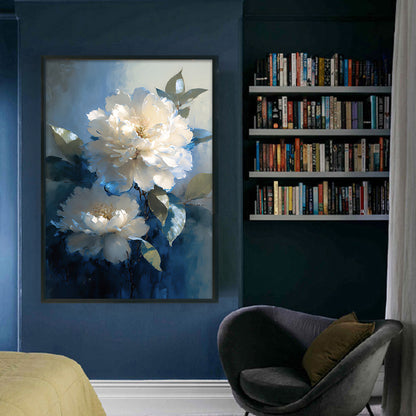 Peony - 11CT Stamped Cross Stitch 45*65CM