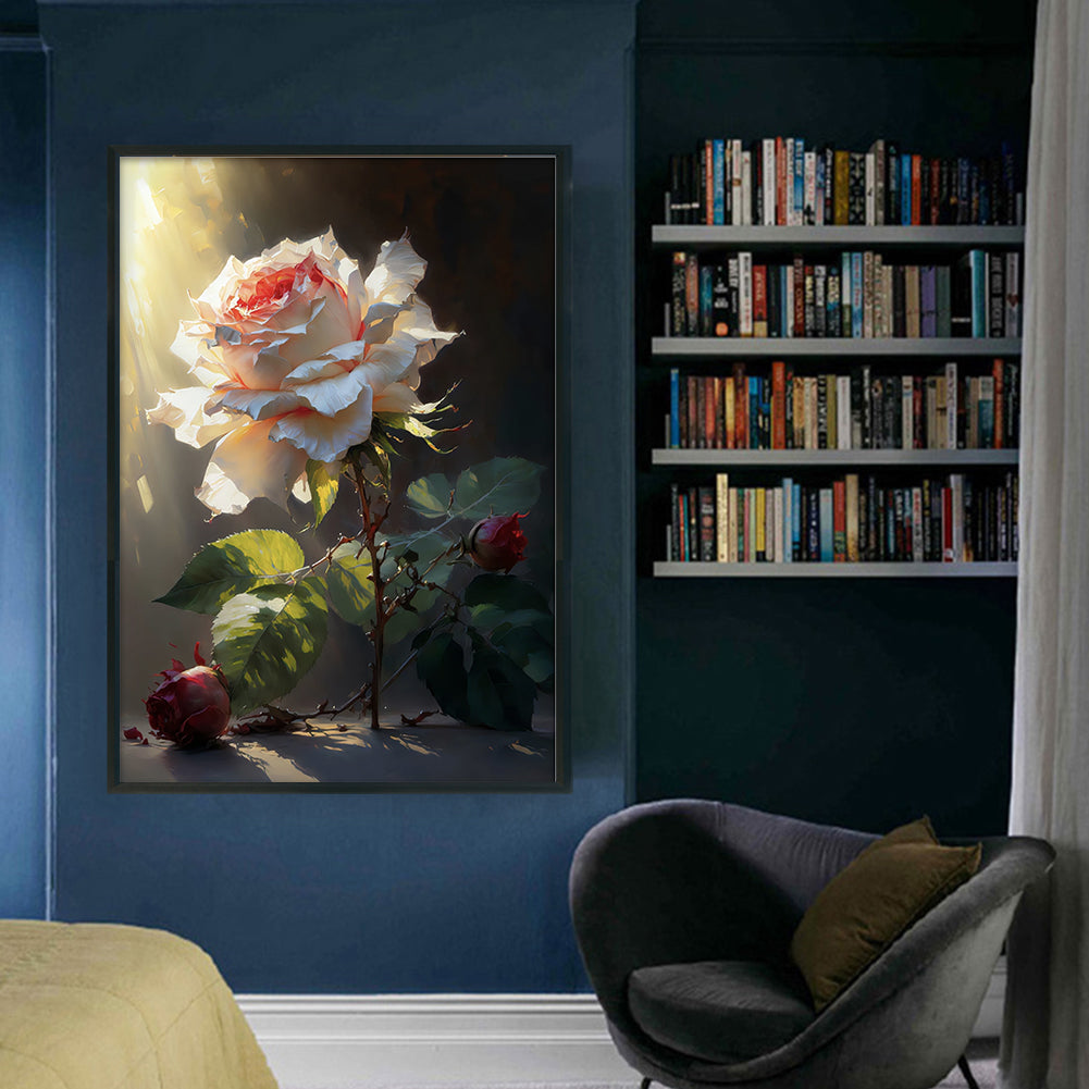 Peony - 11CT Stamped Cross Stitch 45*65CM