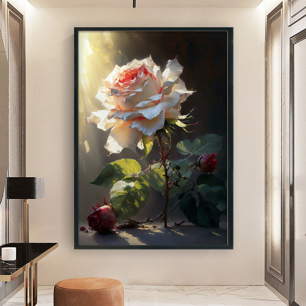 Peony - 11CT Stamped Cross Stitch 45*65CM