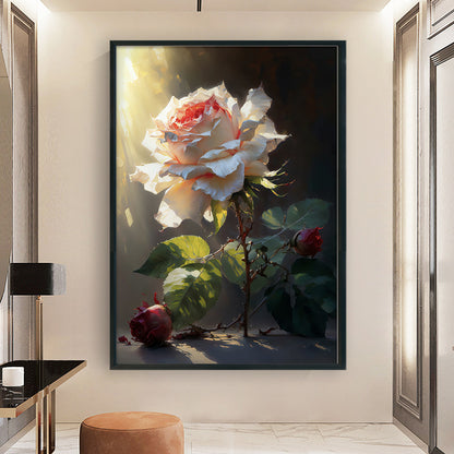 Peony - 11CT Stamped Cross Stitch 45*65CM