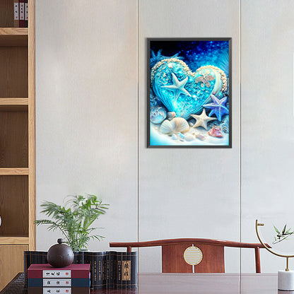 Dream Starfish Love - Full Round Drill Diamond Painting 30*40CM