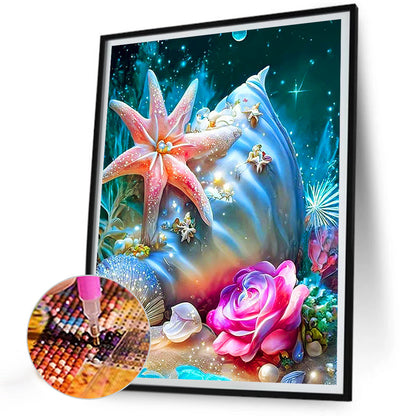 Fantasy Seashells - Full Round Drill Diamond Painting 30*40CM