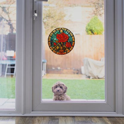 DIY Child Stickers Toy Stained Glass Handmade Children Sticker Toy Gift for Kids