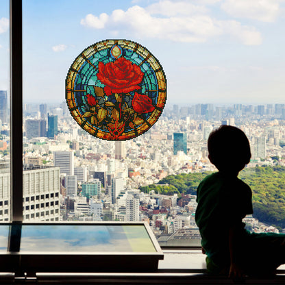 DIY Child Stickers Toy Stained Glass Handmade Children Sticker Toy Gift for Kids