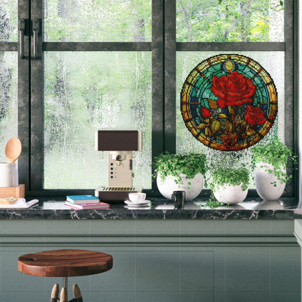 DIY Child Stickers Toy Stained Glass Handmade Children Sticker Toy Gift for Kids