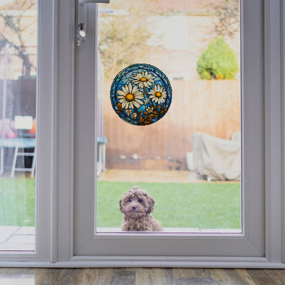 DIY Child Stickers Toy Stained Glass Handmade Children Sticker Toy Gift for Kids