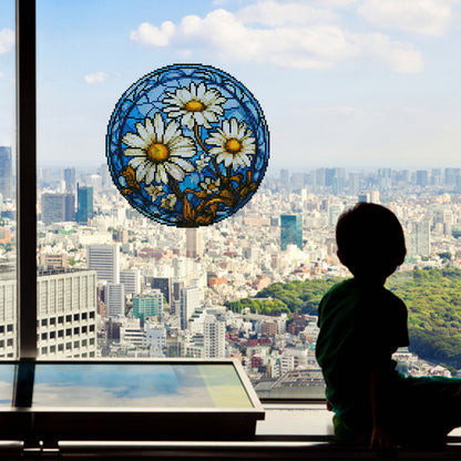 DIY Child Stickers Toy Stained Glass Handmade Children Sticker Toy Gift for Kids