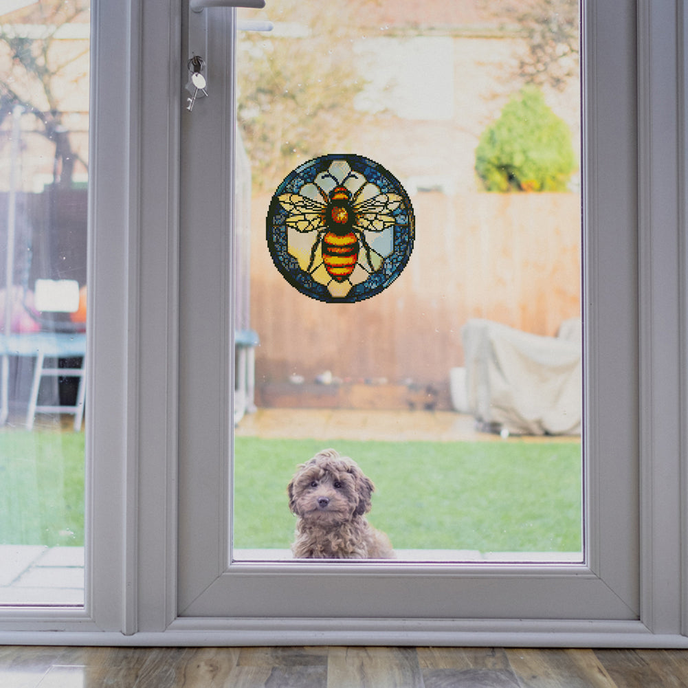 DIY Child Stickers Toy Stained Glass Handmade Children Sticker Toy Gift for Kids