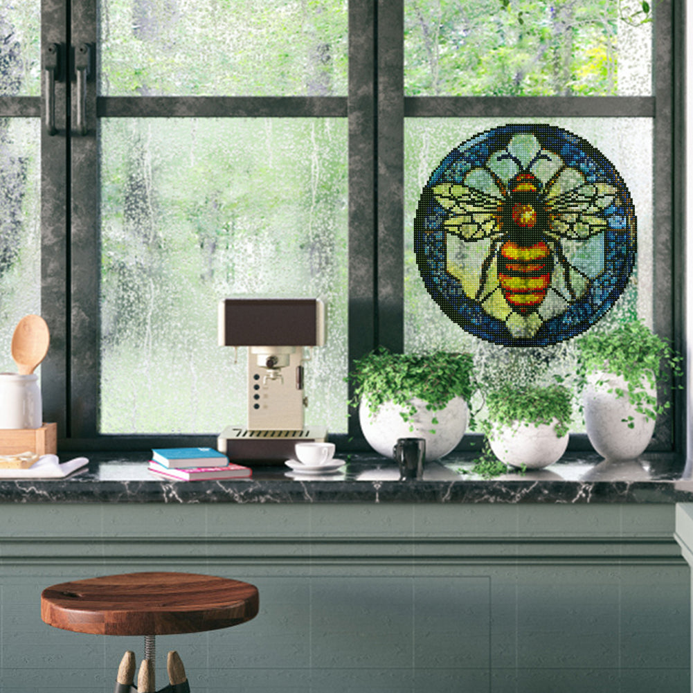 DIY Child Stickers Toy Stained Glass Handmade Children Sticker Toy Gift for Kids