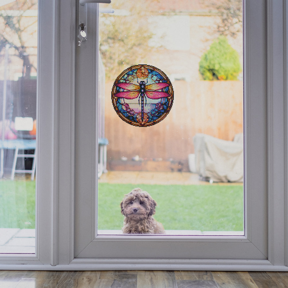 DIY Child Stickers Toy Stained Glass Handmade Children Sticker Toy Gift for Kids