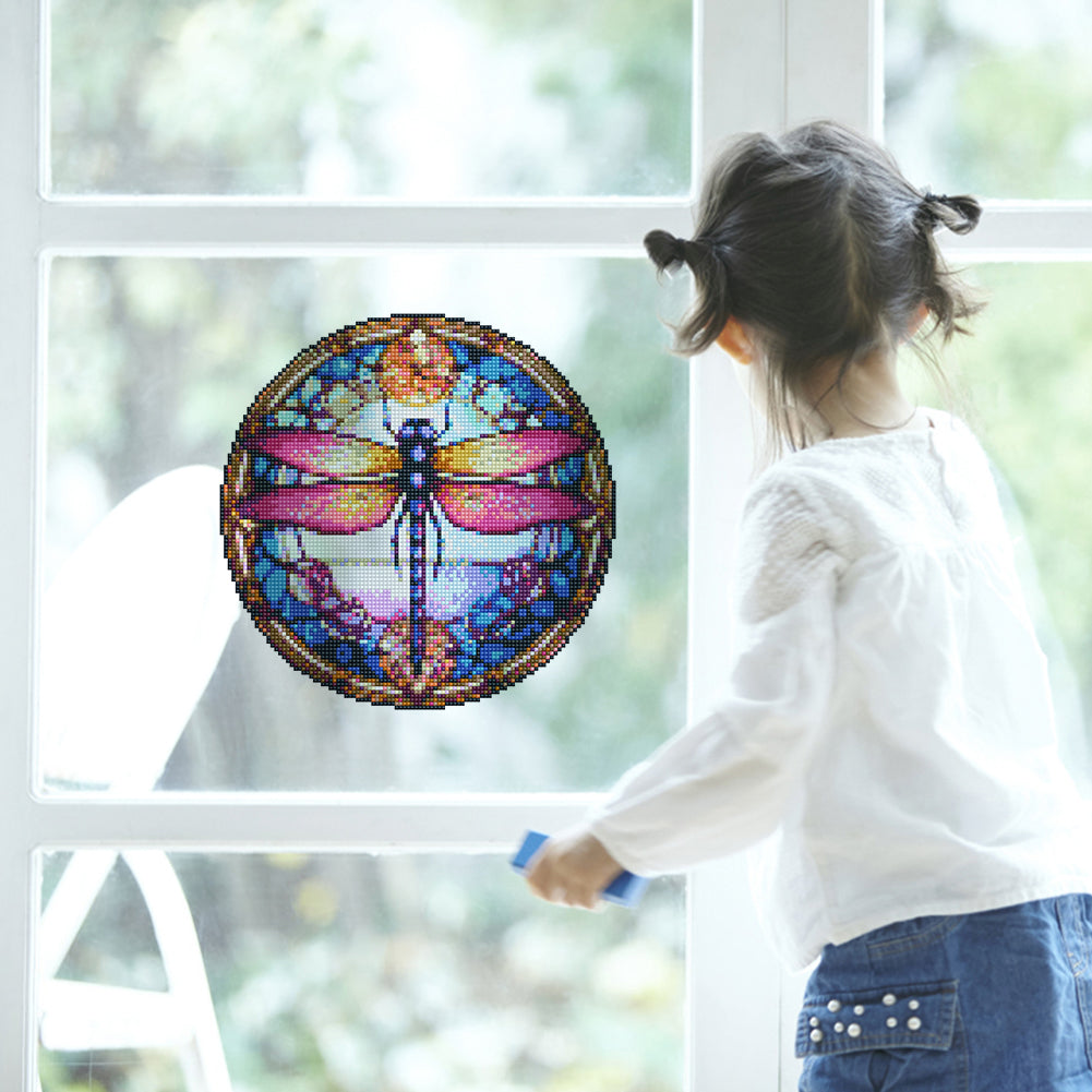 DIY Child Stickers Toy Stained Glass Handmade Children Sticker Toy Gift for Kids