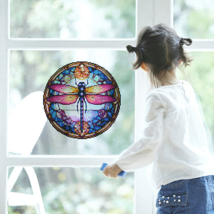 DIY Child Stickers Toy Stained Glass Handmade Children Sticker Toy Gift for Kids