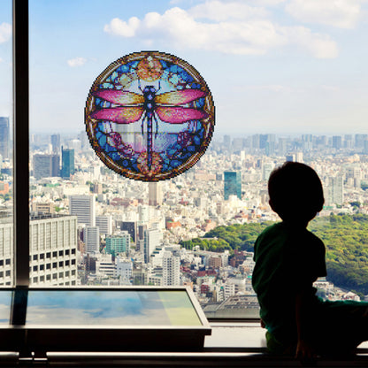 DIY Child Stickers Toy Stained Glass Handmade Children Sticker Toy Gift for Kids